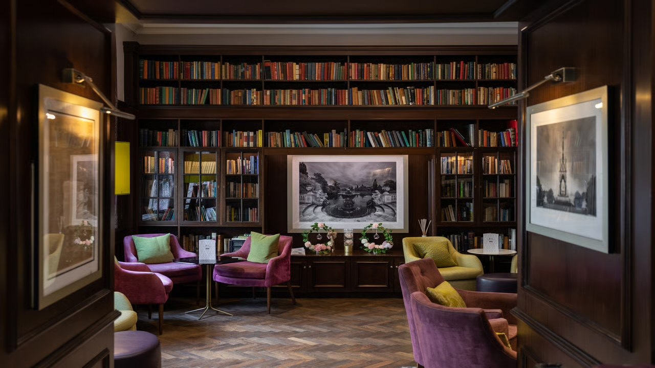 Best Western Mornington Hotel, bibliotheek-lounge