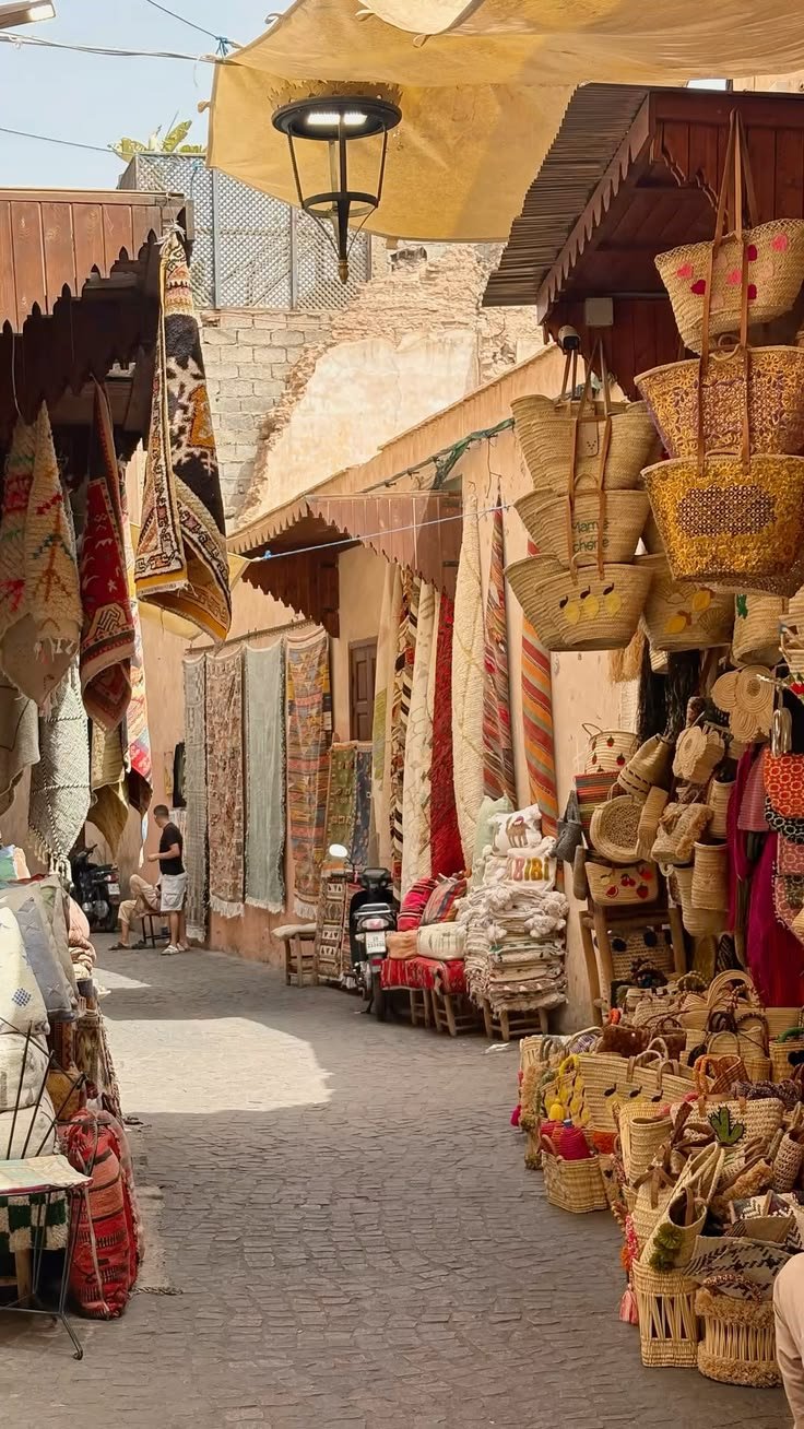 Markt in de medina van Marrakech