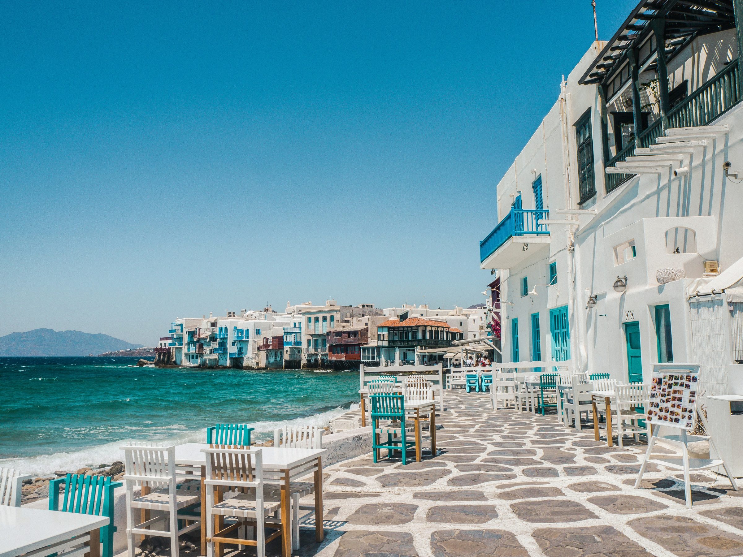 Little Venice in Mykonos Town